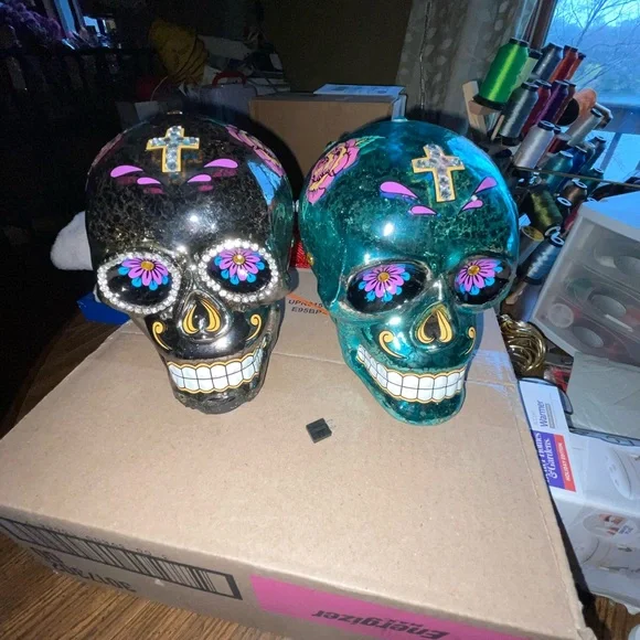 Bright colored skulls - Picture 5 of 5